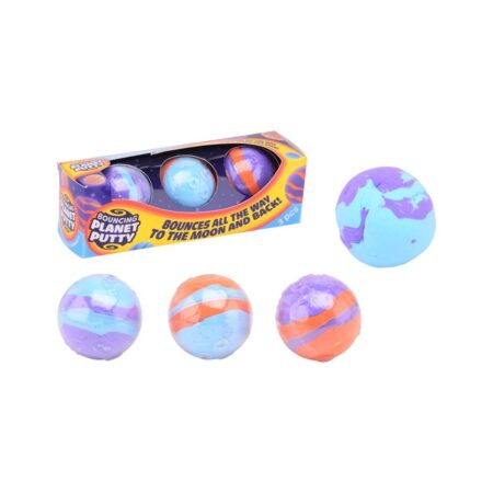 John Toy Bouncing planeten putty set a 3 | Johntoy