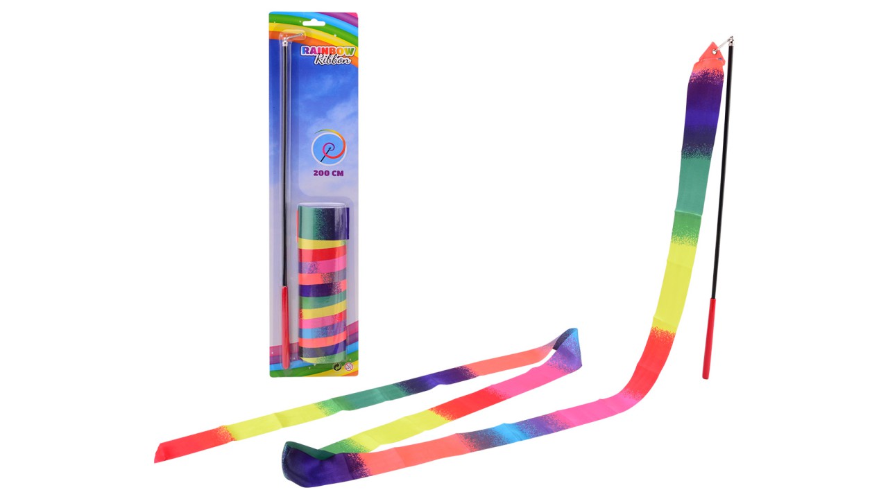 John Toy Outdoor Fun Rainbow ribbon 2m | Johntoy