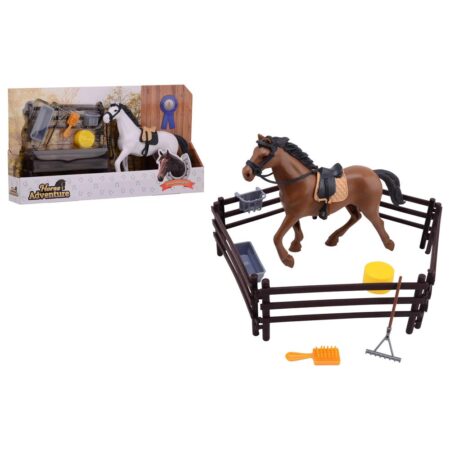 John Toy Paardenset met accessoires | Johntoy