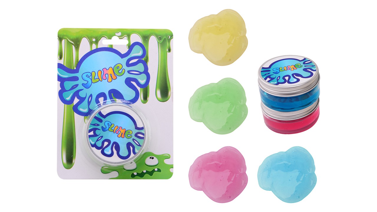 John Toy Slijm op kaart 60 gram | Johntoy