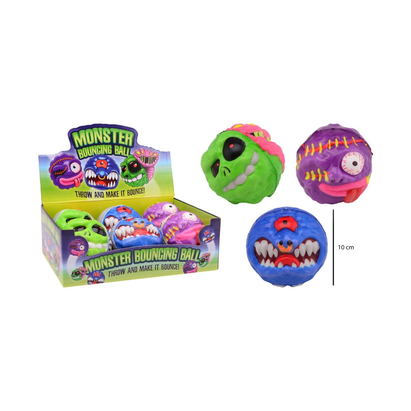 John Toy Stuiterend monster 10cm | Johntoy