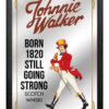 Johnnie Walker spiegel Born 1820 | Nostalgic Art