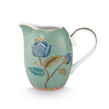 Jug S Blooming Tales Fantasy Blue 250ml | PiP Studio