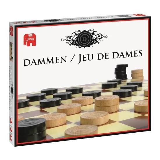 Jumbo Dammen dambord met stenen | Jumbo