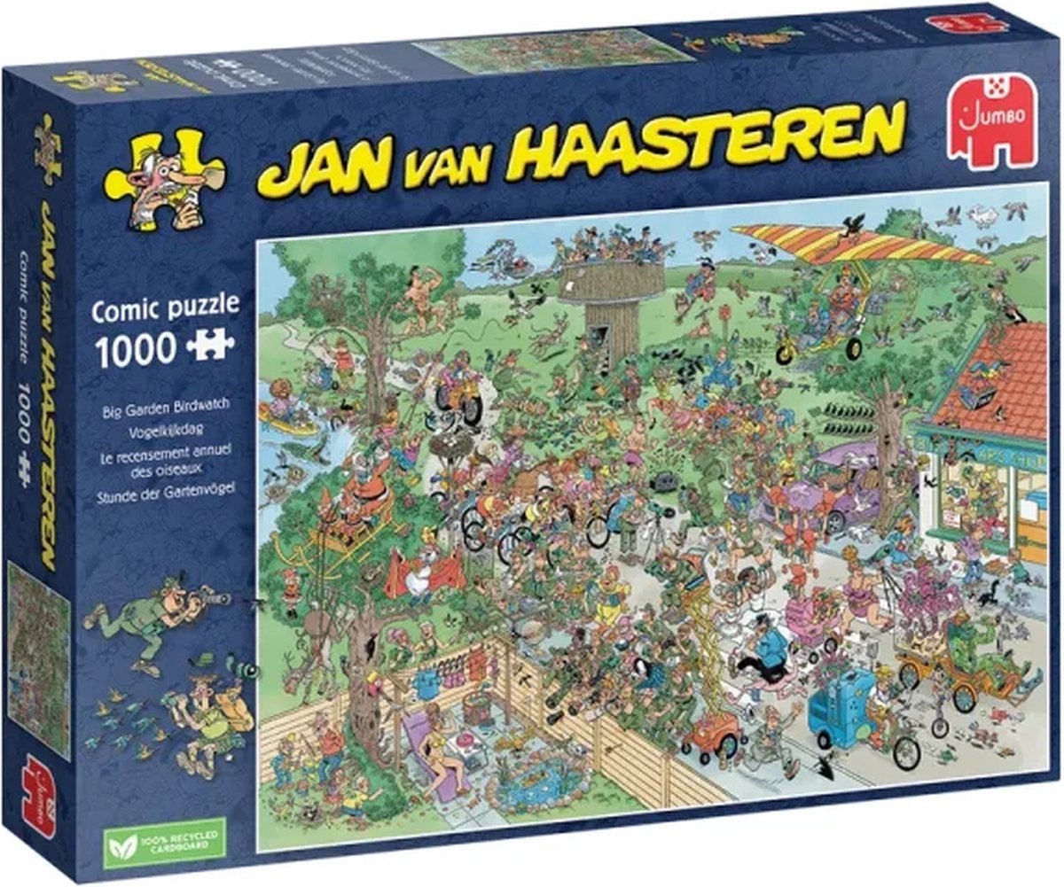 Jumbo JvH puzzel Vogelkijkdag 1000pcs | Jumbo