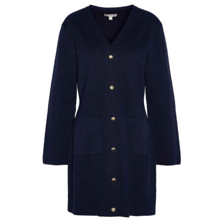 Jurk Anita Knitted Navy | Barbour
