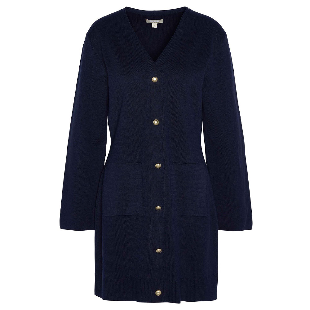 Jurk Anita Knitted Navy | Barbour