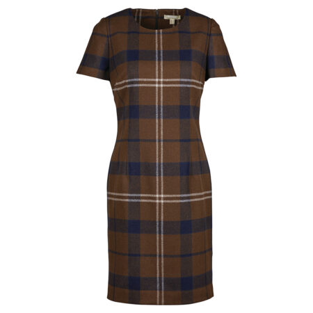 Jurk Dee Praline tartan | Barbour