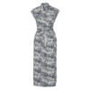 Jurk Romy Maxi Monochrome Print | Barbour