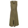 Jurk Rutherglen Midi Khaki | Barbour