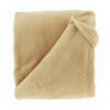 Justin fleece plaid latte 150x200cm |