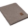 Juul plaid marron/beige | Knit Factory