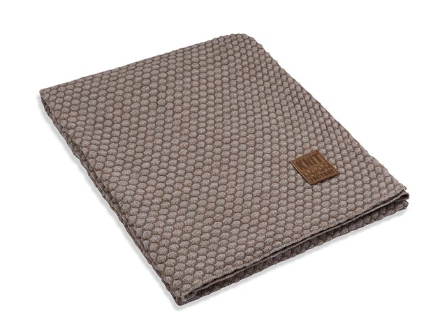 Juul plaid marron/beige | Knit Factory