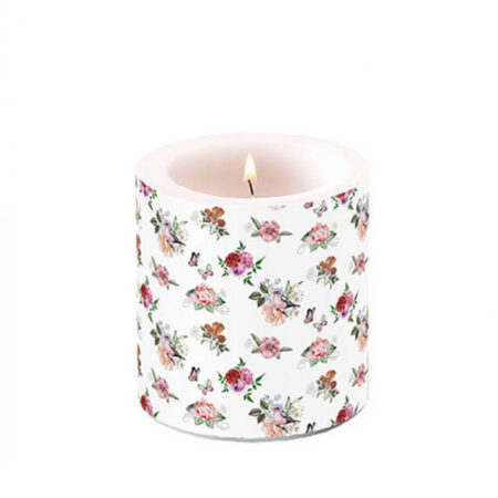 Kaars Charlotte White S | Ambiente
