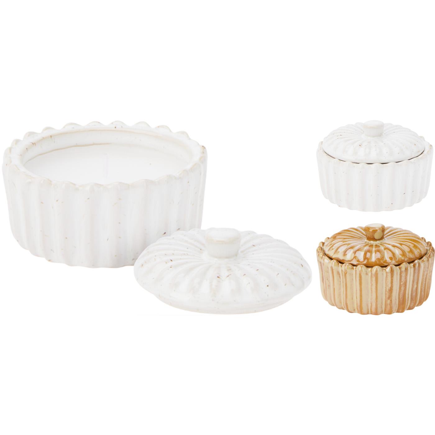 Kaars in pompoen potje 5cm | Home & Styling