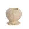 Kaarsenhouder Rewa keramiek creme s | Light & Living