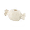 Kaarsenstandaard Aardewerk snoepje beige | Homebound