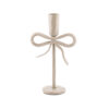 Kaarsenstandaard bow beige 20cm | Homebound