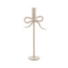 Kaarsenstandaard bow beige 30cm | Homebound