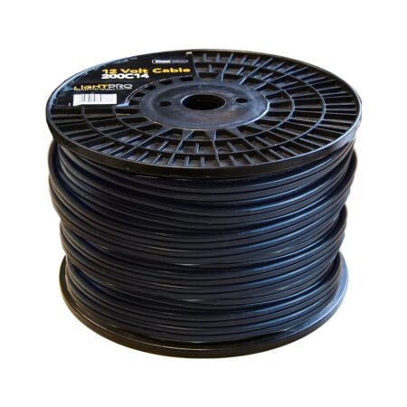 Kabel 200m - Hoofdkabel - 14AWG - Zwart | Lightpro