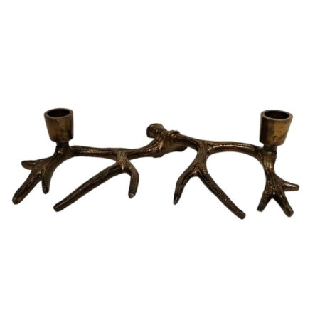 Kandelaar Holder antique Brass Shiny M |