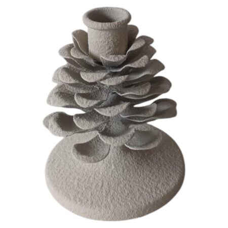 Kandelaar Pinecone wit 9
