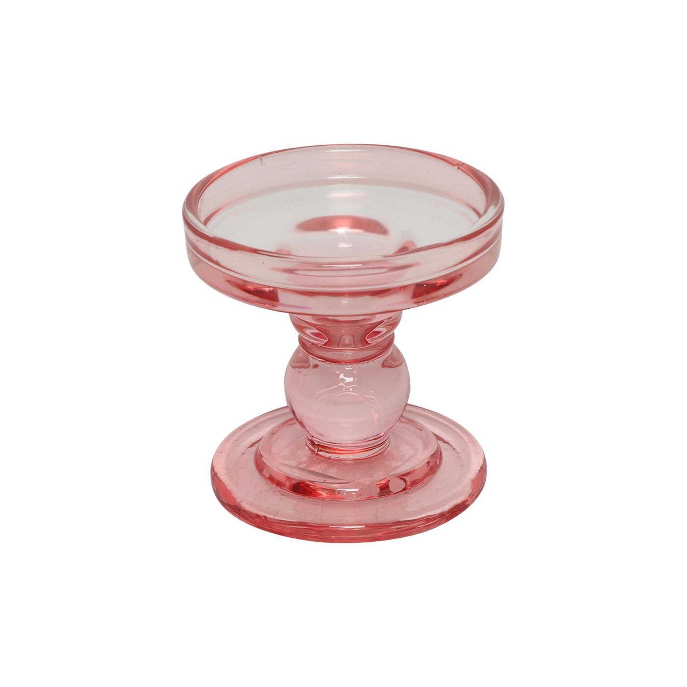 Kandelaar S donker roze 8
