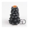 Kandelaar everlands kunstkerstboom 10x10x15 zwart | Season Inspired Decoration