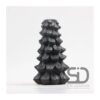 Kandelaar everlands kunstkerstboom 11x11x19 zwart | Season Inspired Decoration