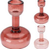 Kandelaar glas 7x10cm omkeerbaar | Home & Styling