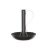 Kandelaar metaal d20.0h23.0 zwart | HBX natural living