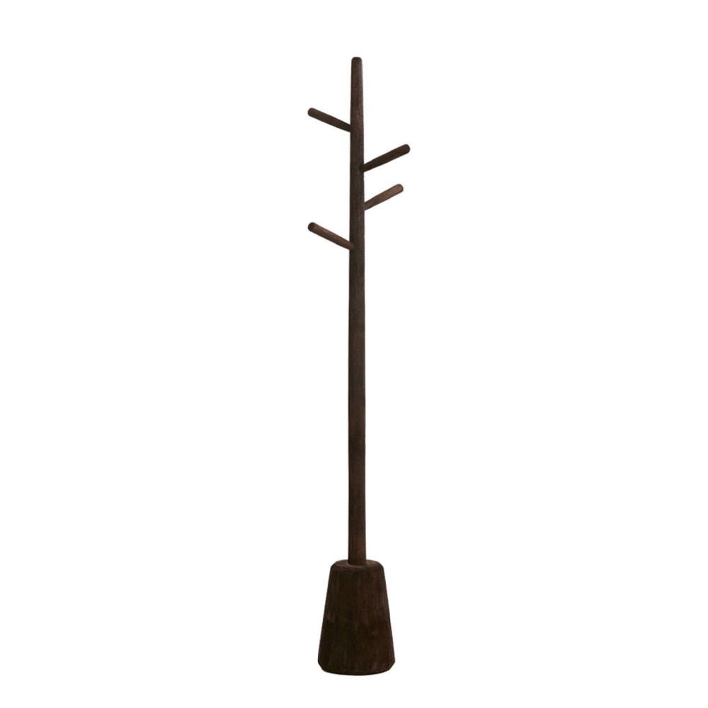 Kapstok Yenice hout chocolade bruin |