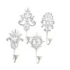 Kapstokhaken Ivy set wit | Boltze