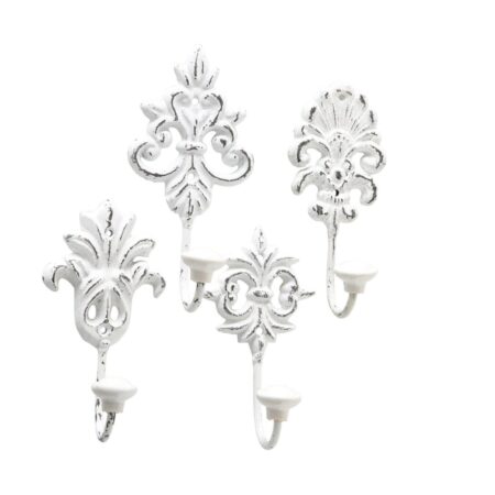 Kapstokhaken Ivy set wit | Boltze