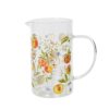 Karaf perzik glas 1 Liter helder | Decoris