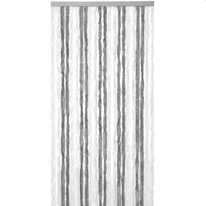Kattenstaart 90x220cm grijs wit | Wicotex