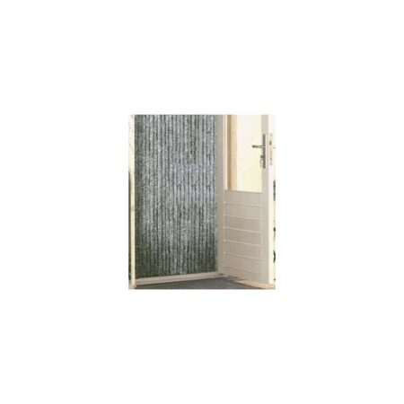 Kattenstaartgordijn 100x240 zwart | Wicotex