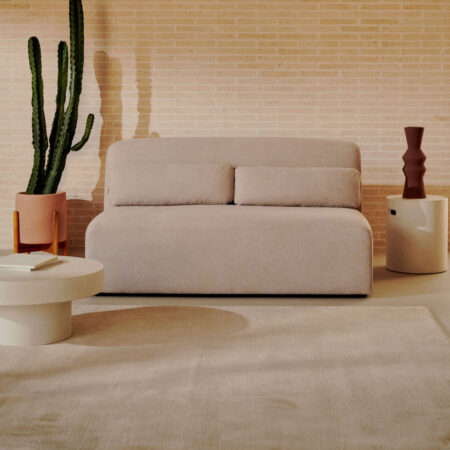 Kave Home 2-zits Bank Neom - Beige | Kave Home