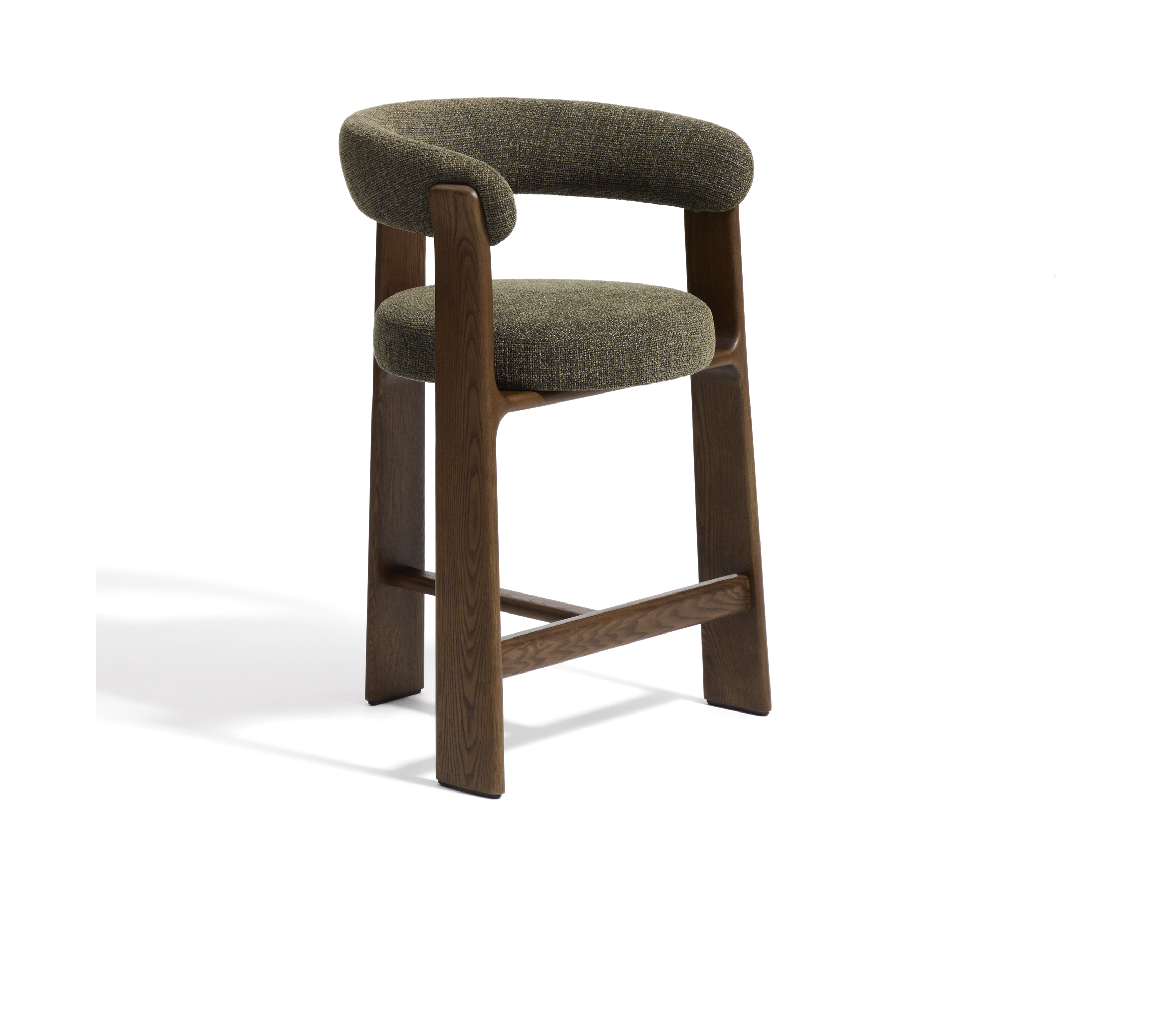 Kave Home Barkruk Granite Met armleuning