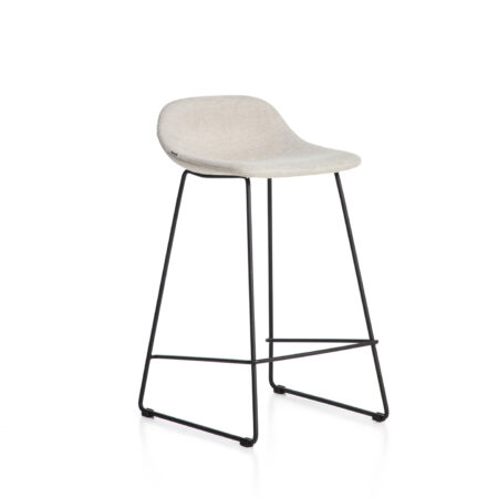 Kave Home Barkruk Zahara Stof - Beige (zithoogte 76cm) | Kave Home