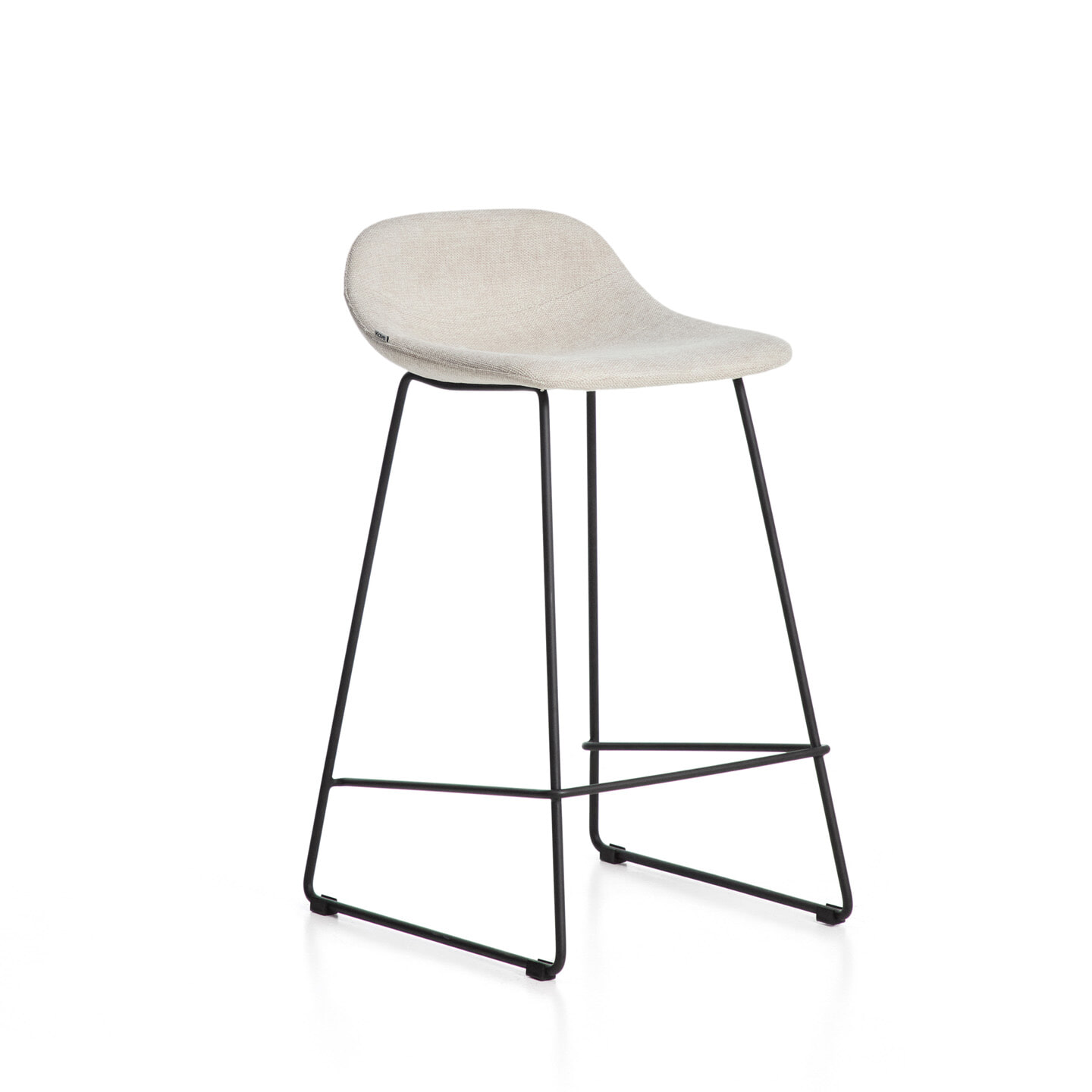 Kave Home Barkruk Zahara Stof - Beige (zithoogte 76cm) | Kave Home