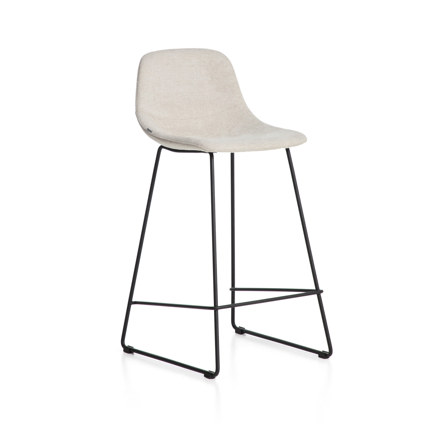 Kave Home Barkruk Zahara Stof - Beige (zithoogte 76cm) | Kave Home