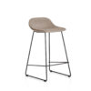 Kave Home Barkruk Zahara Stof - Bruin (zithoogte 76cm) | Kave Home