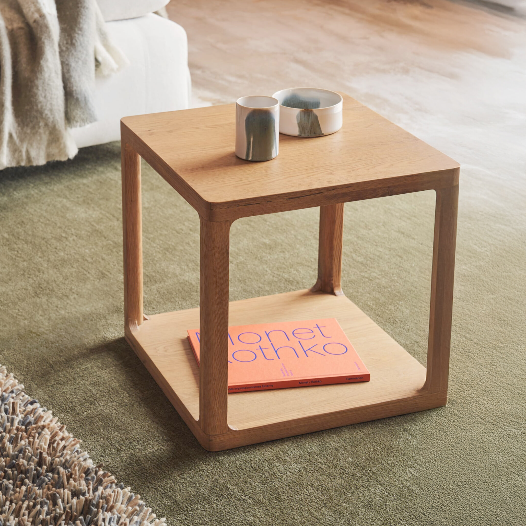 Kave Home Bijzettafel Maymai Eikenhout