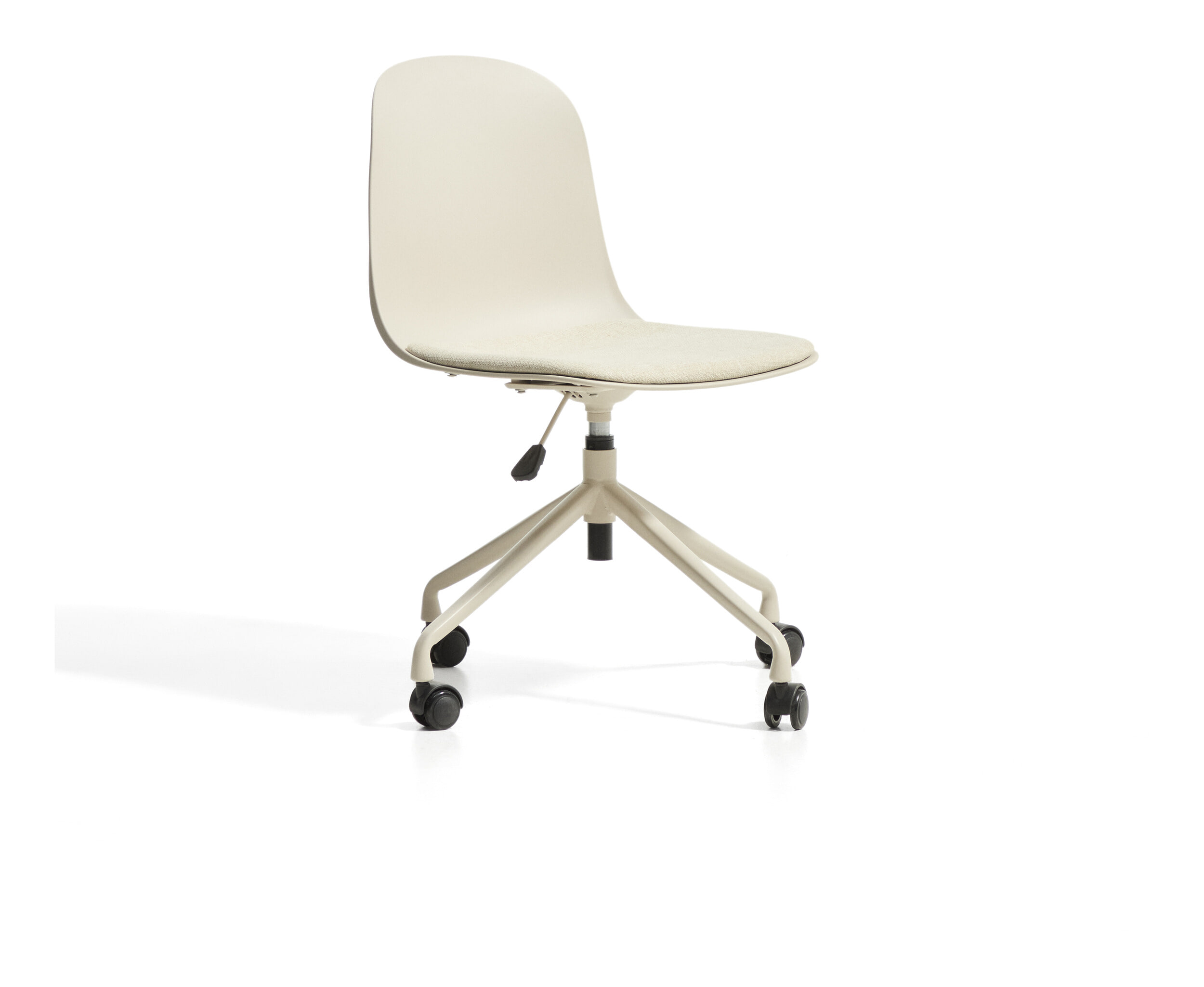 Kave Home Bureaustoel Debari Chenille - Beige | Kave Home