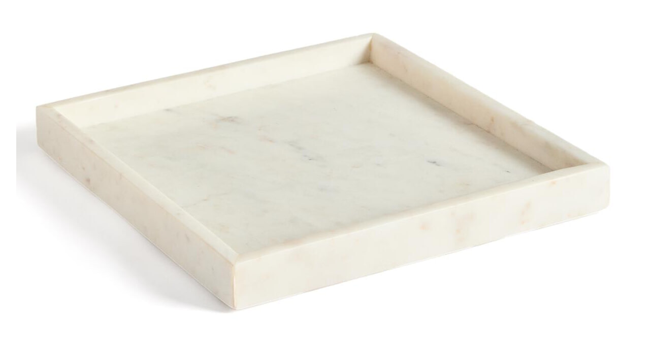 Kave Home Dienblad Serela Marmer - Wit | Kave Home