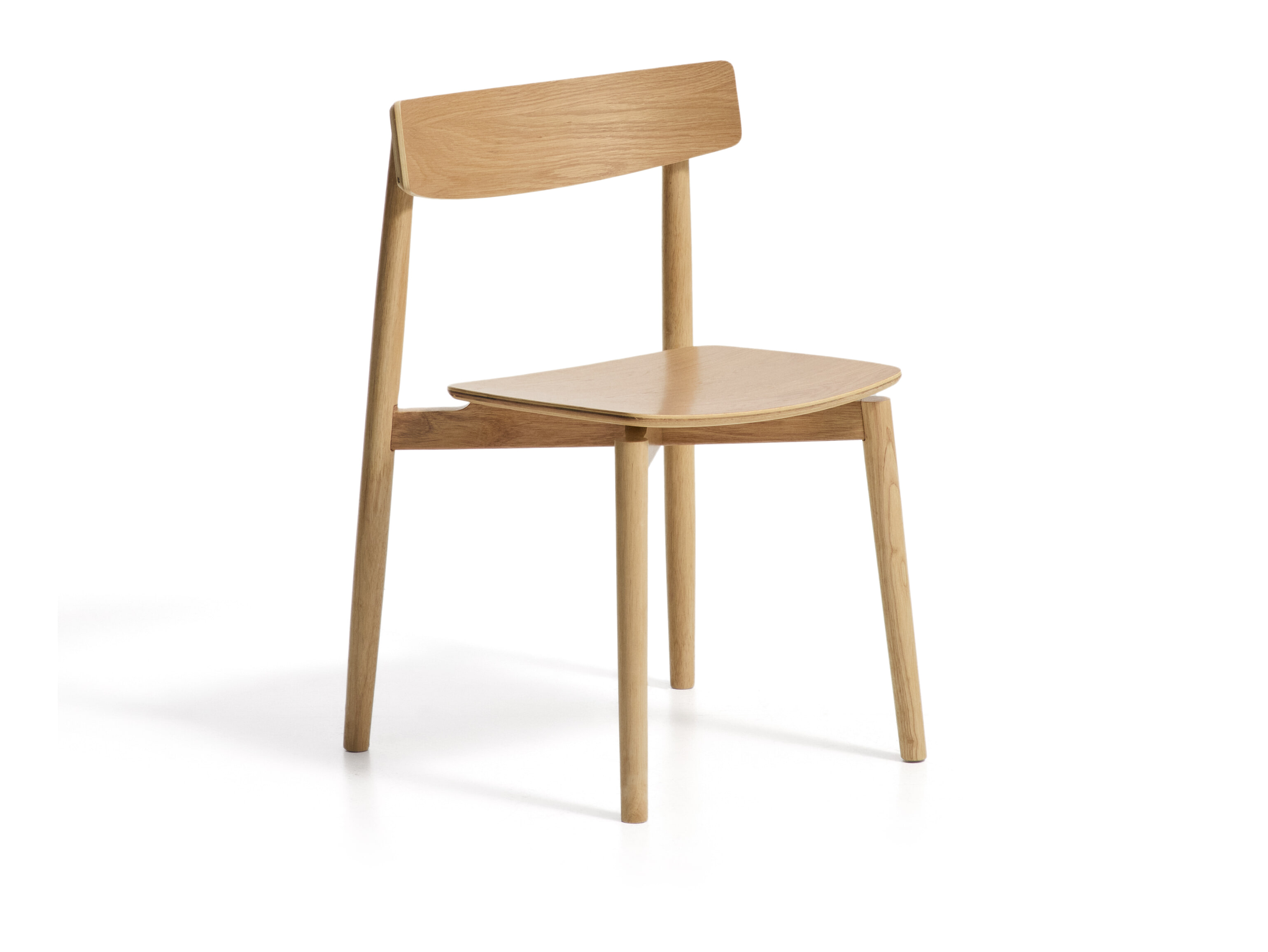 Kave Home Eetkamerstoel Evera Eiken - Naturel | Kave Home
