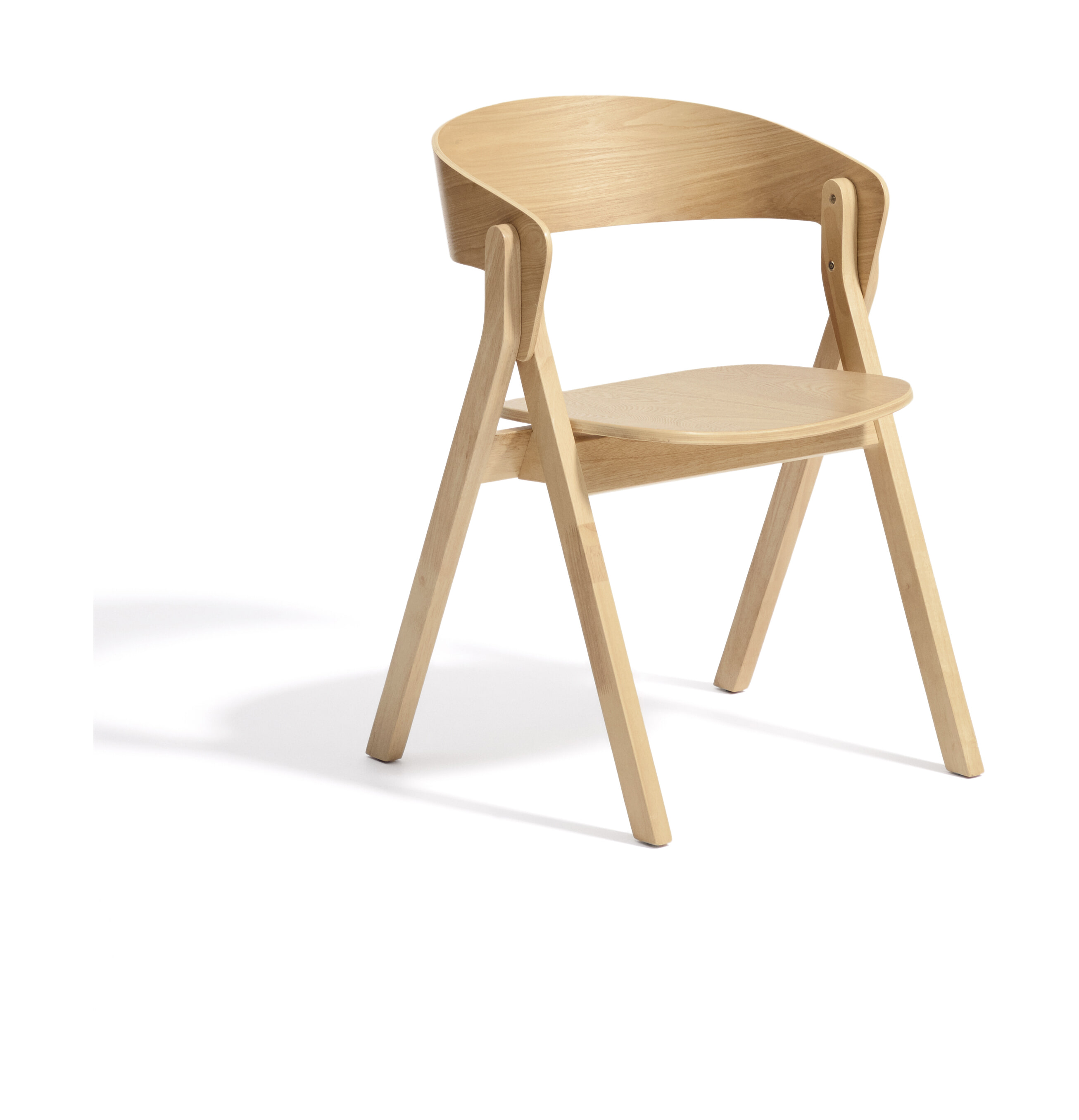 Kave Home Eetkamerstoel Godia Hout - Naturel | Kave Home