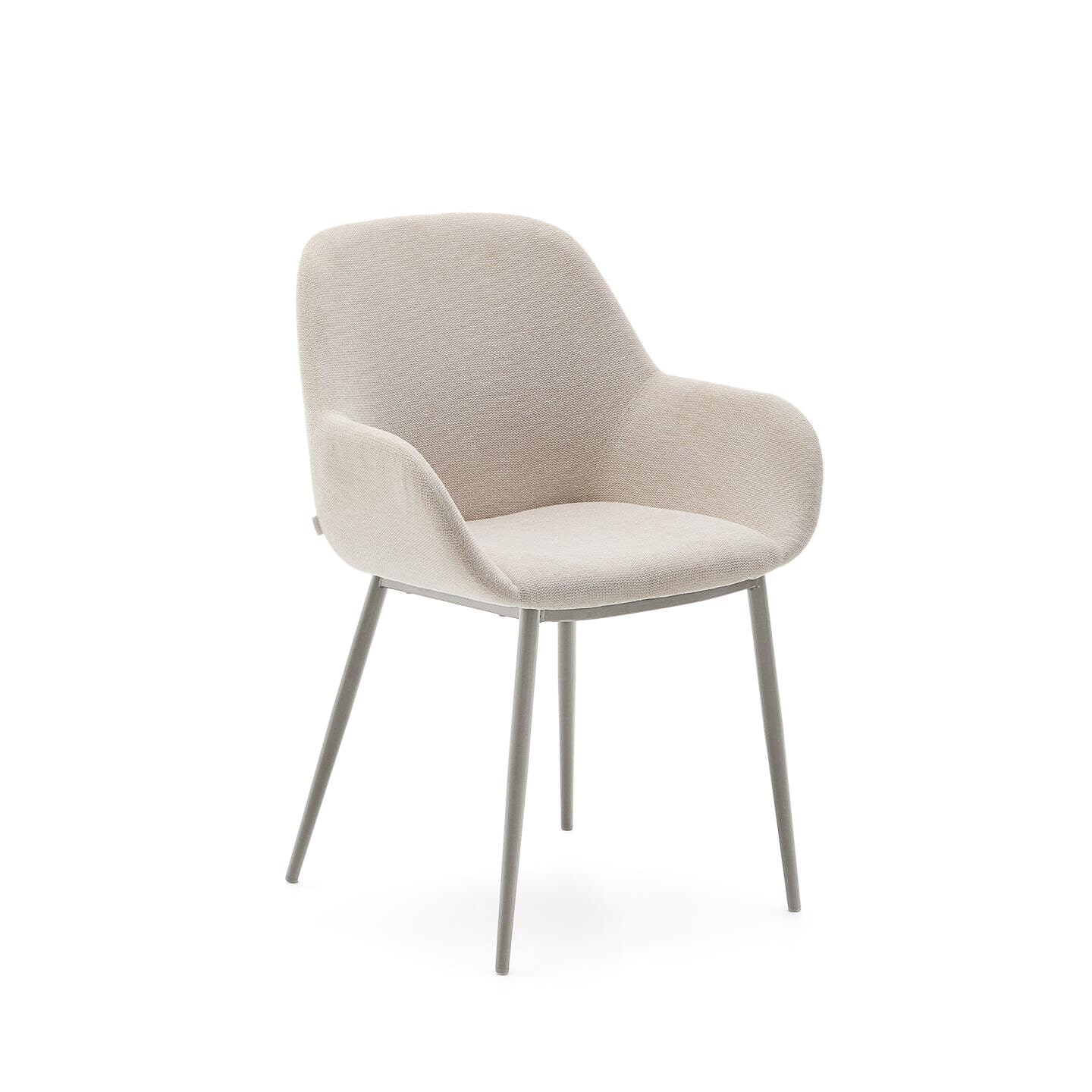 Kave Home Eetkamerstoel Konna - Beige | Kave Home