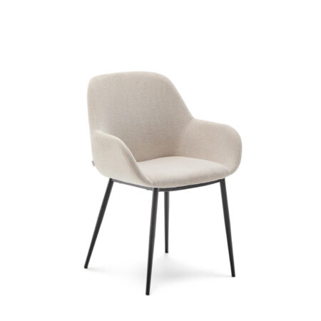 Kave Home Eetkamerstoel Konna - Beige | Kave Home